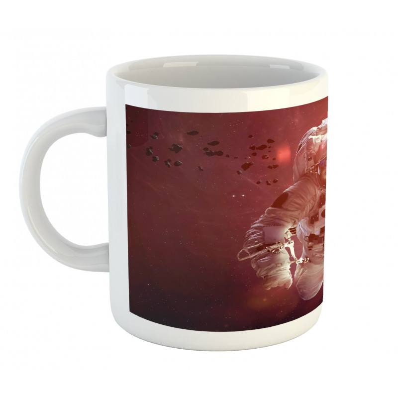 Pet in Suit Galaxy Mug