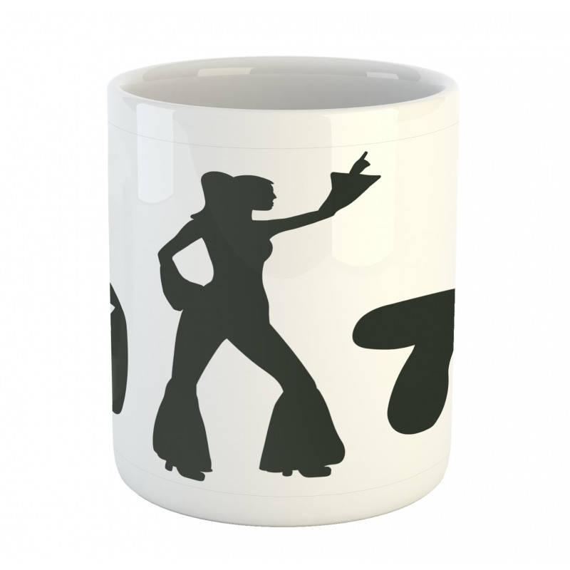 70s Woman Retro Mug