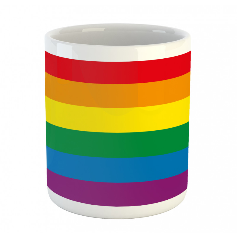 Gay Parade Flag Freedom Mug