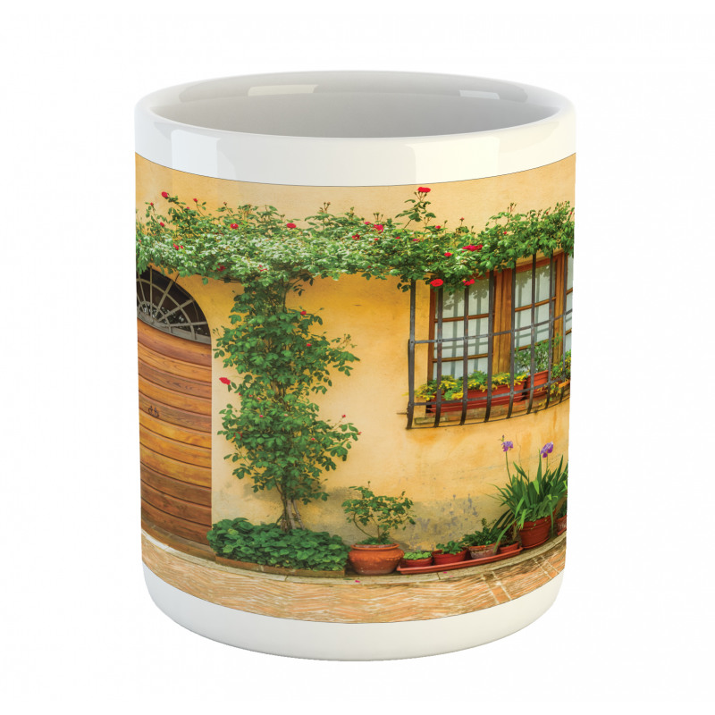 Plants and House Door Mug