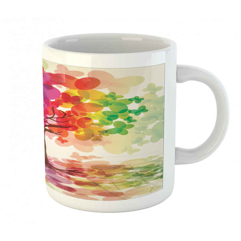 Colorful Spring Tree Mug