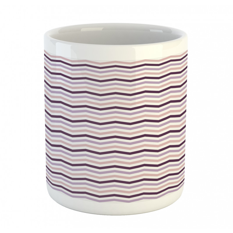 Zig Zag Waves Shapes Mug