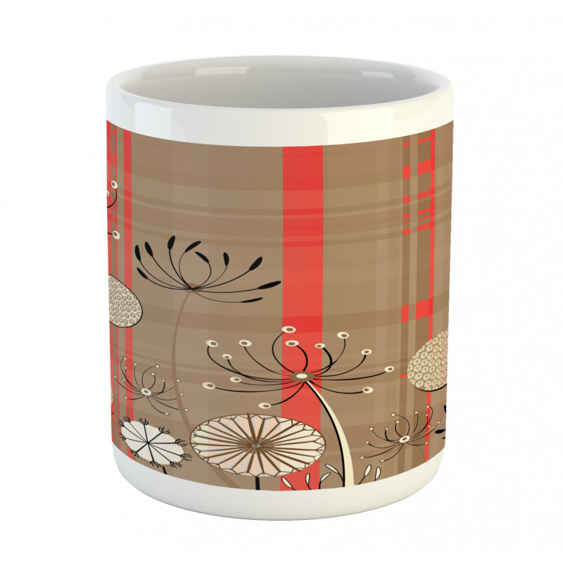 Vintage Style Botany Artsy Mug