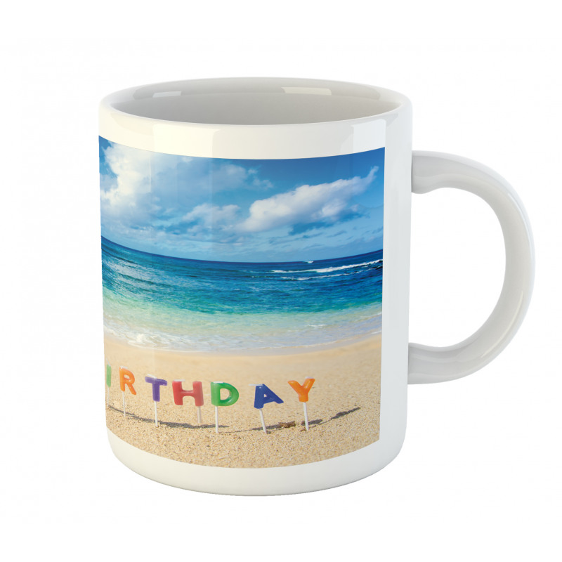 Happy Birthday Sign Mug