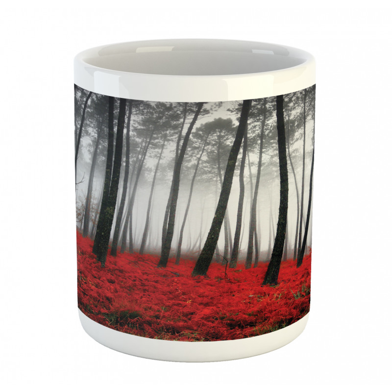 Mystical Foggy Woodland Mug