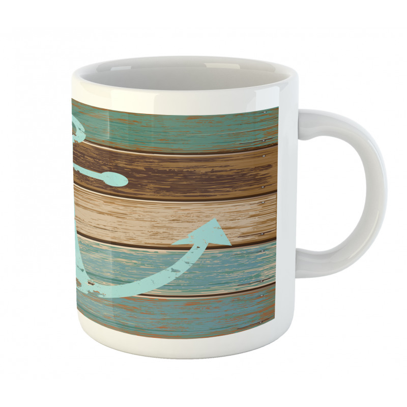 Nautical Rustic Mug