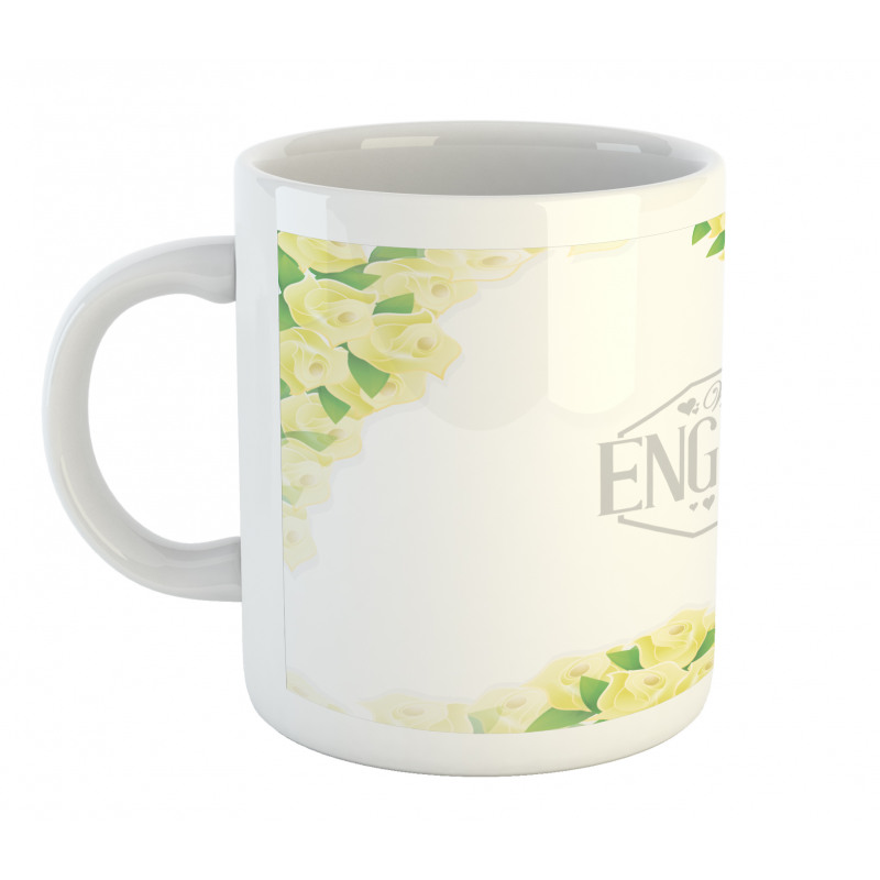 Roses and Leaves Mug