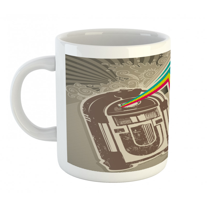 Radio Party with Zig Zag Mug