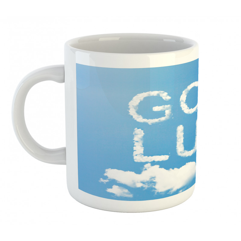 Message Sky Clouds Mug