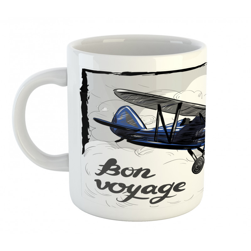 Retro Bon Voyage Mug