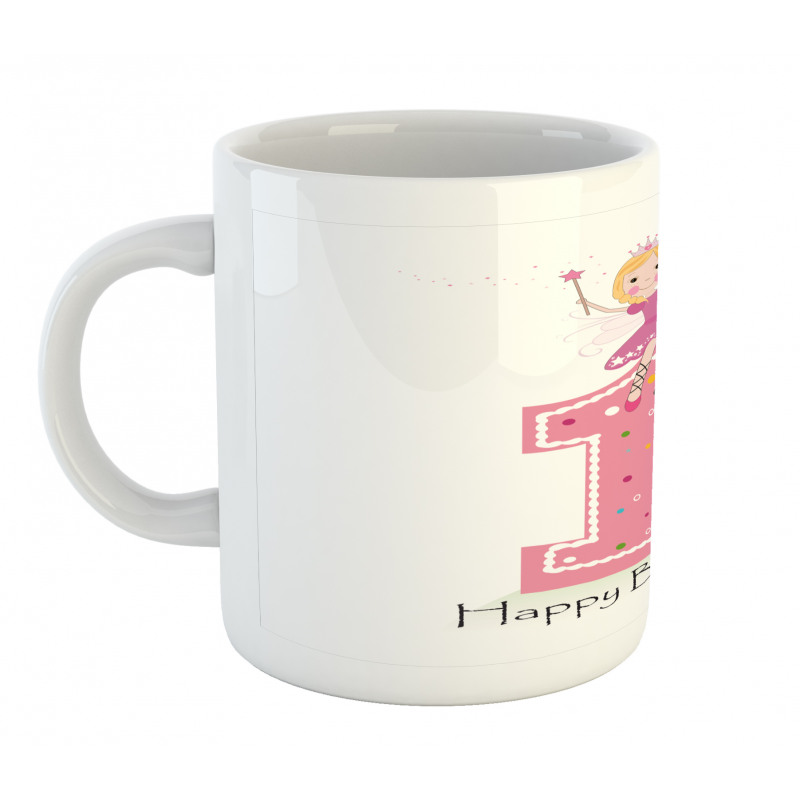 Best Wishes Pink Wand Mug