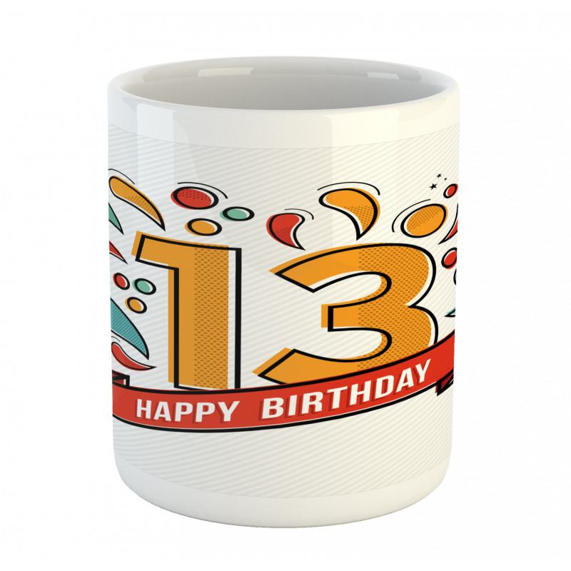 Line 13 Year Mug