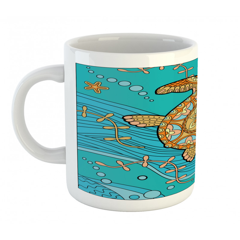 Doodle Water Mug