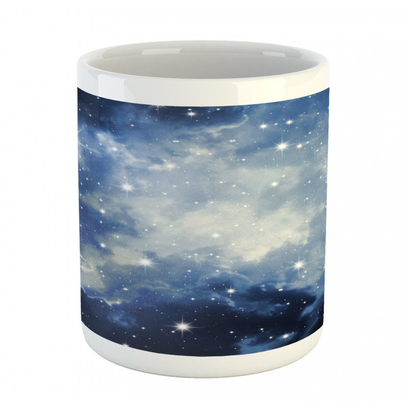 Blue Galaxies Mug