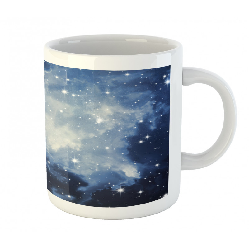 Blue Galaxies Mug