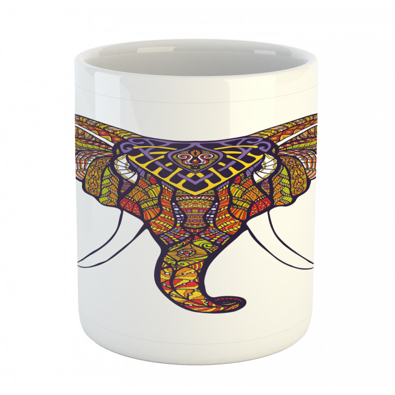 Tribal Colored Mug