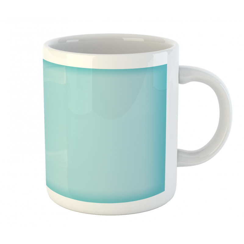 Vertical Shape Border Mug