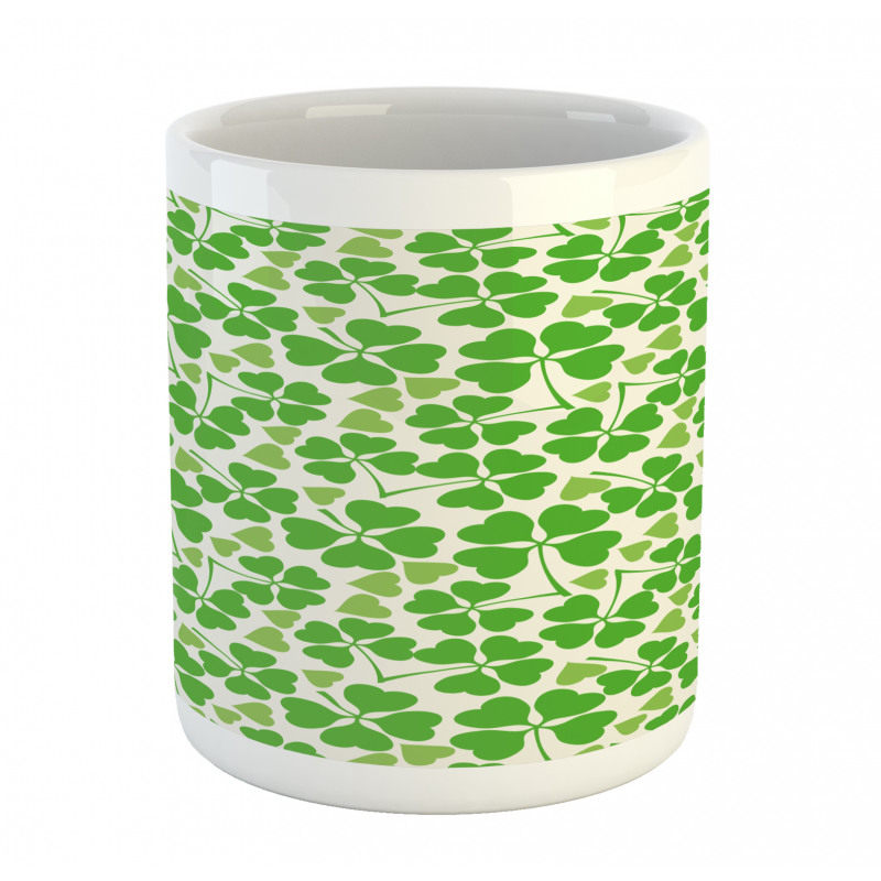 Gaelic Nature Clovers Mug