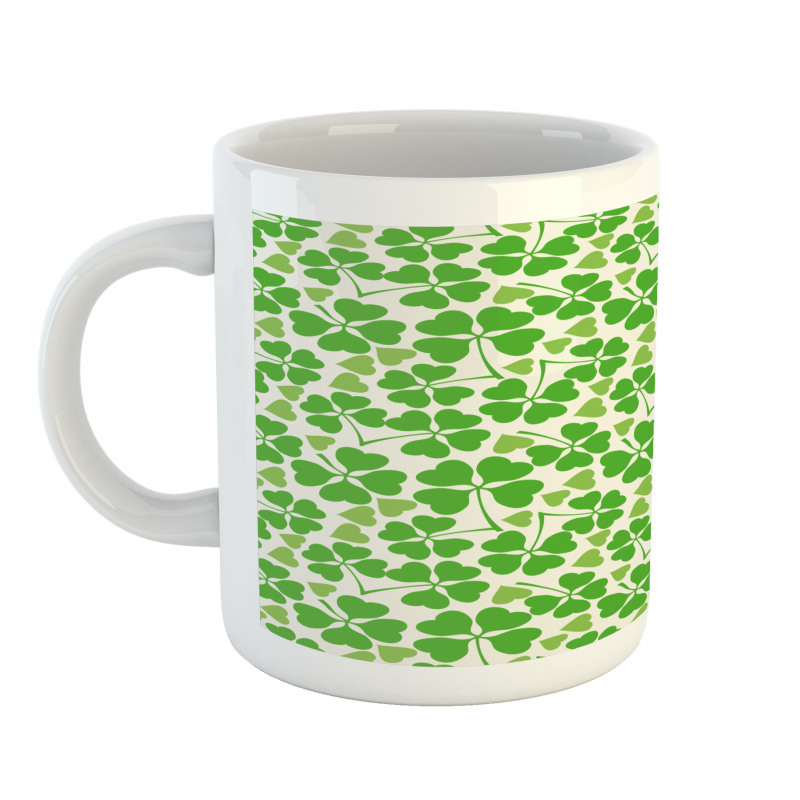 Gaelic Nature Clovers Mug