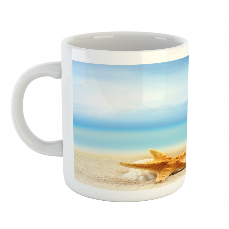 Scallop Sea Star Mug