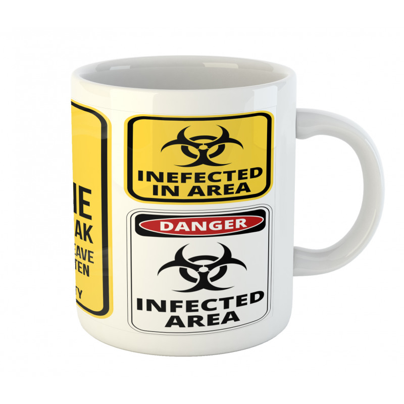 Danger Quarantine Mug