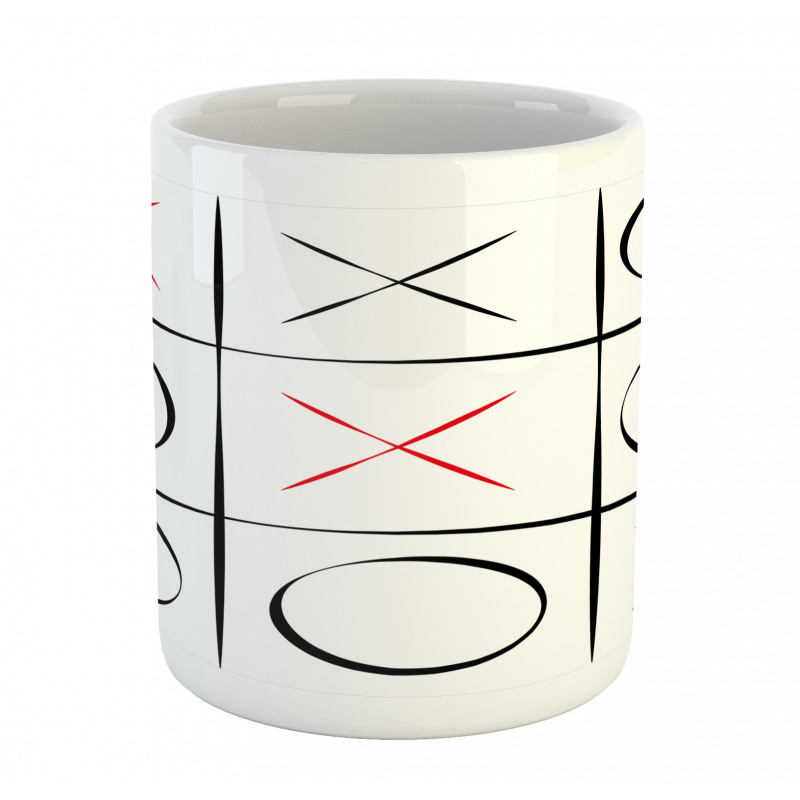 Simplistic Game Pattern Mug