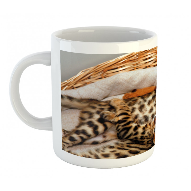 Bengal Cats in Basket Mug