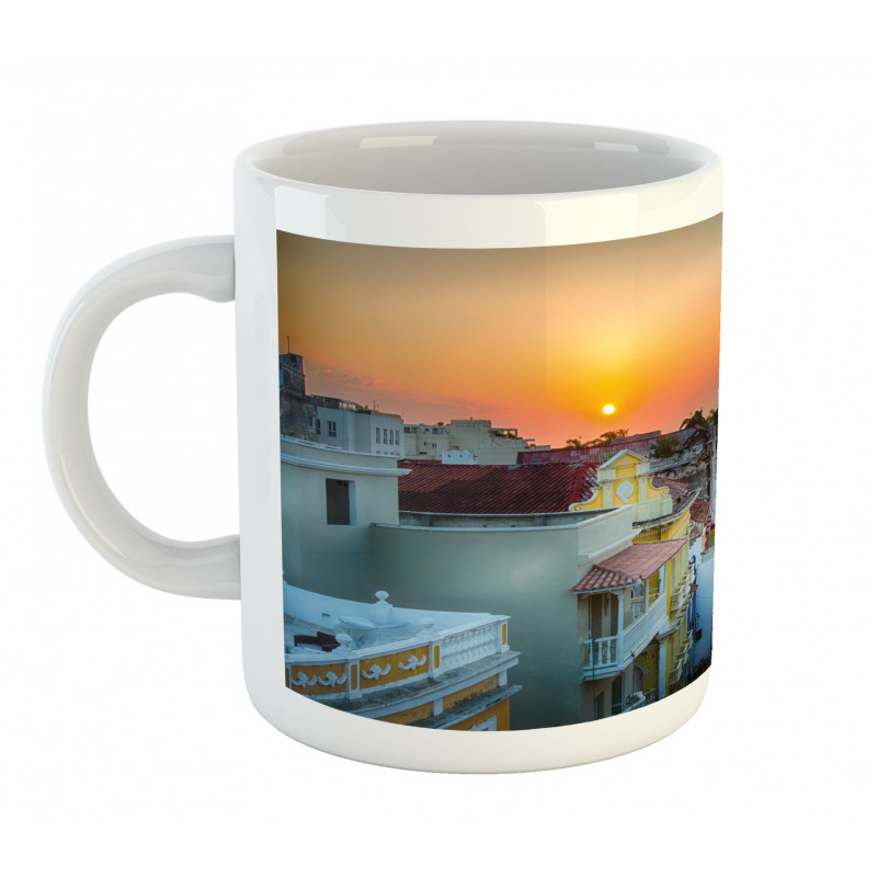 Rooftops Old City Coast Mug