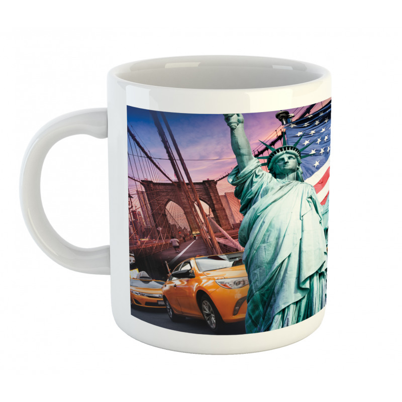 USA Touristic Concept Mug