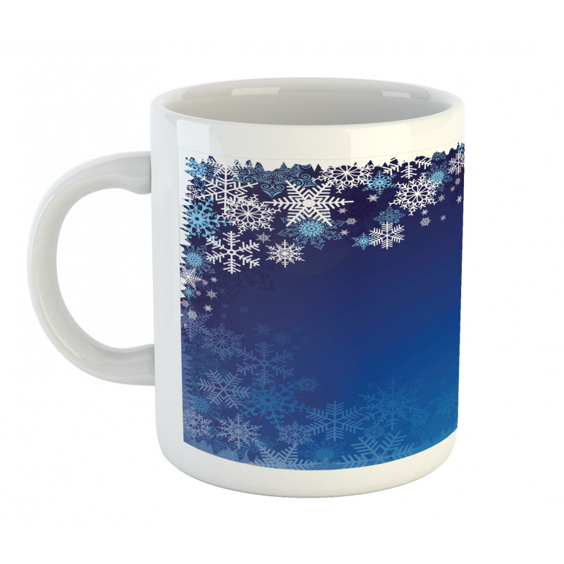 Various Snowflakes Mug