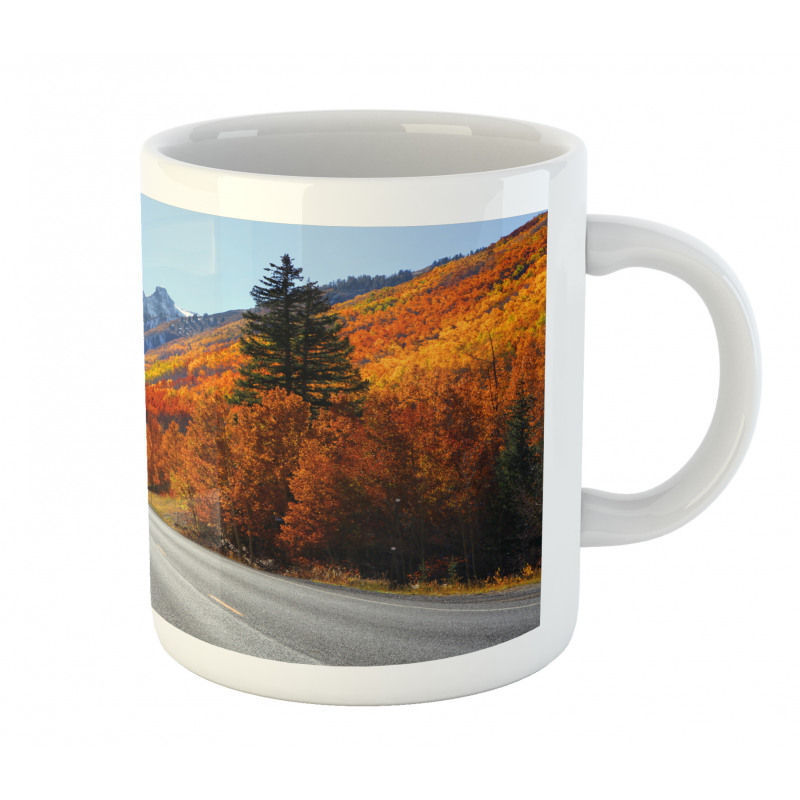 Highway Countryside Travel Mug