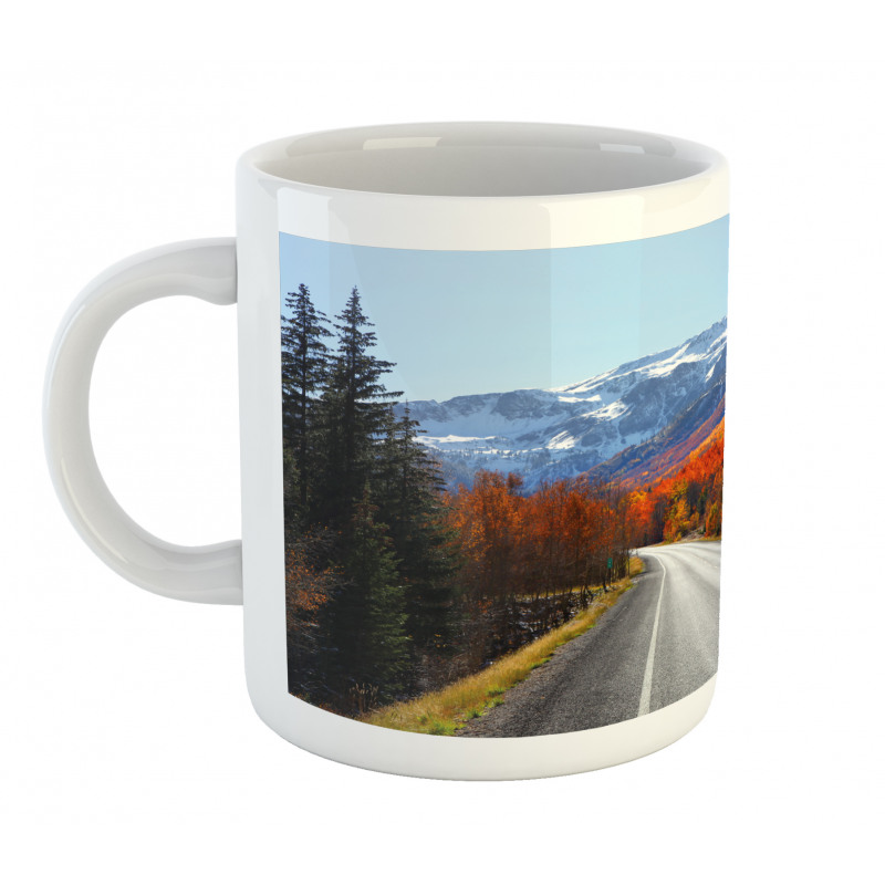 Highway Countryside Travel Mug