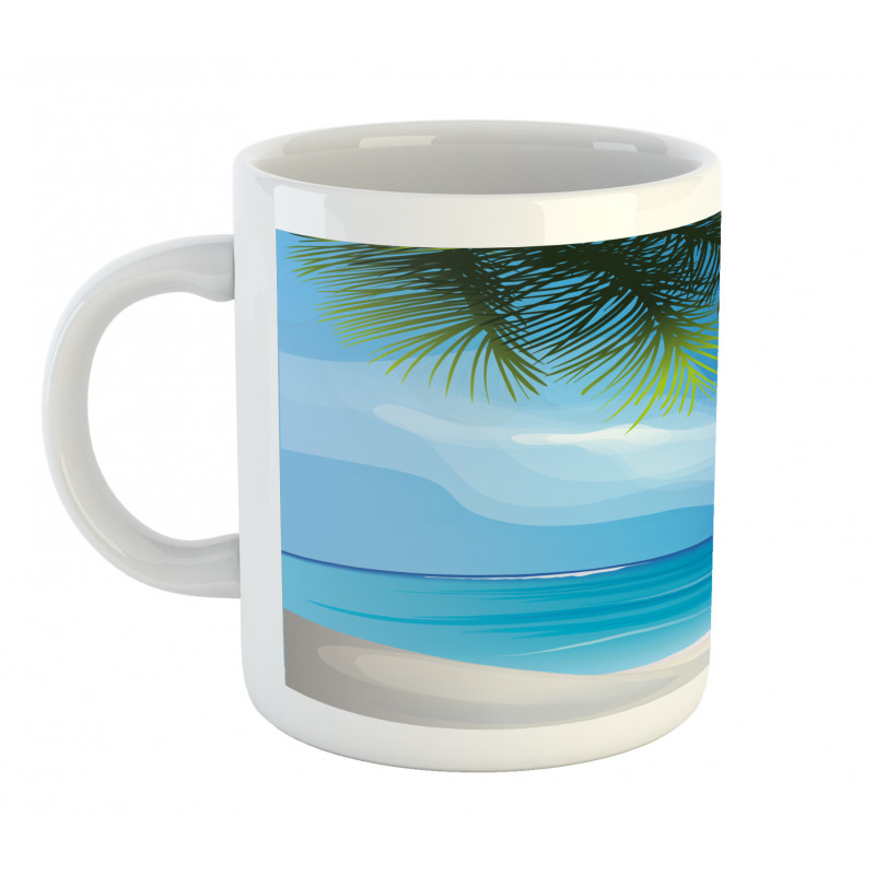 Tiki Surfboard Mug