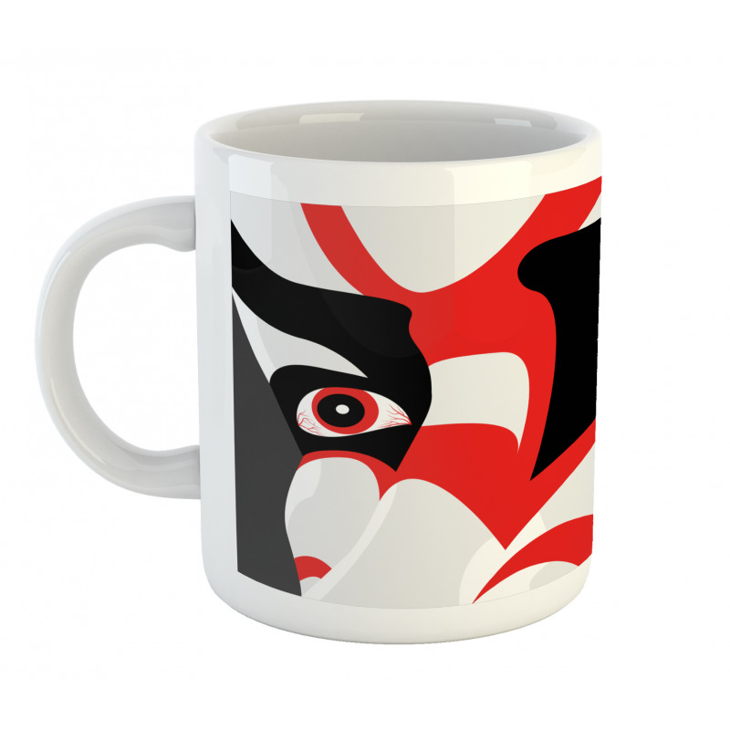 Japanese Drama Face Mug