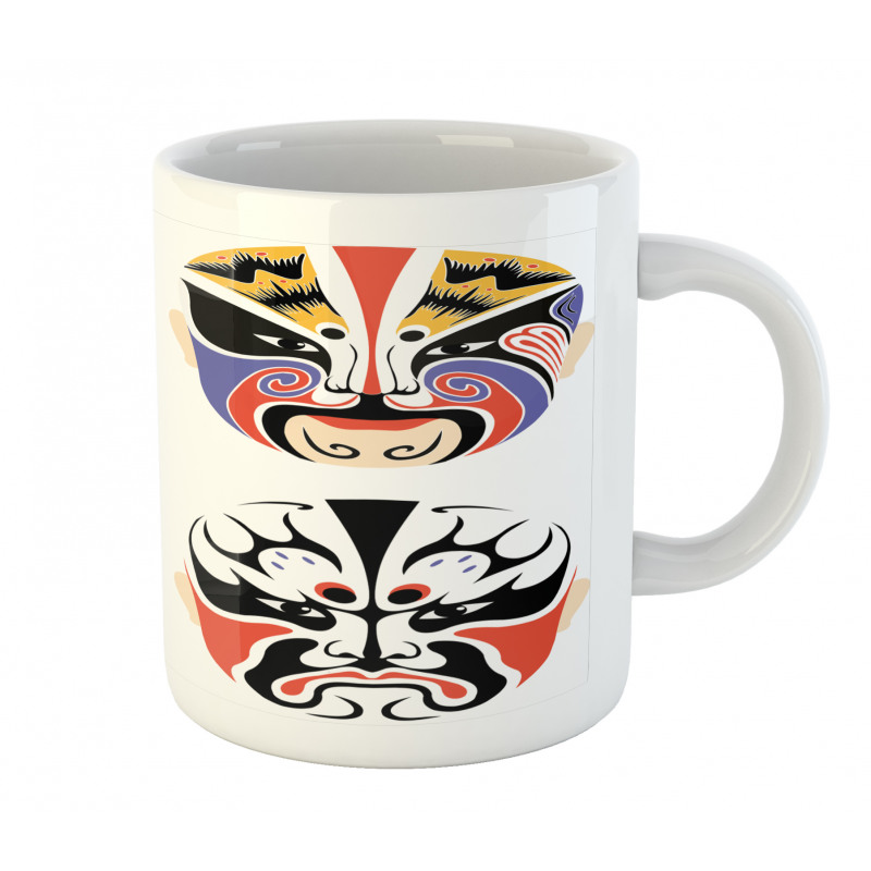 Chinese Opera Mask Mug