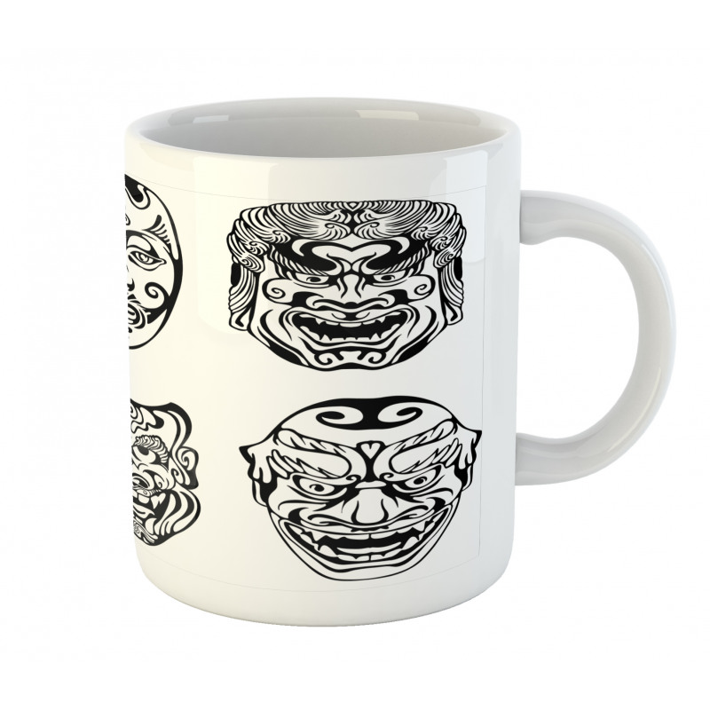 Theatrical Japanese Mug