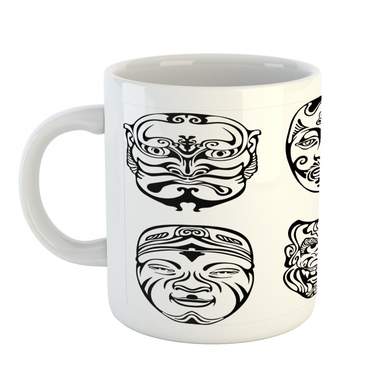 Theatrical Japanese Mug