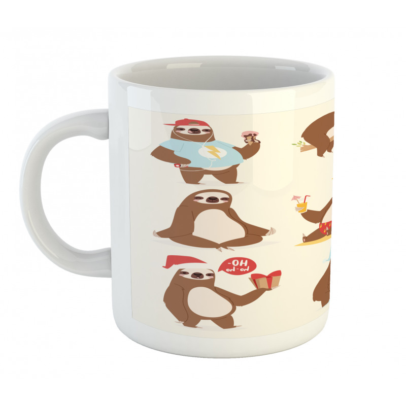 Funny Sluggard Animal Mug