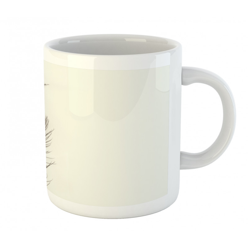 Feathers of Exotic Bird Mug