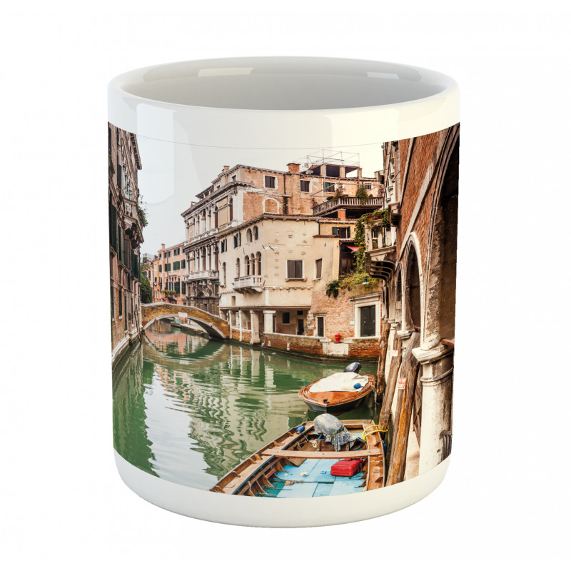 Famous Water Canal Boats Mug