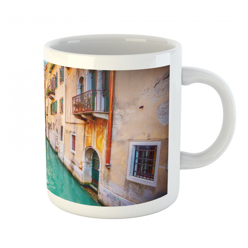 Vibrant Canal Gondolas Mug