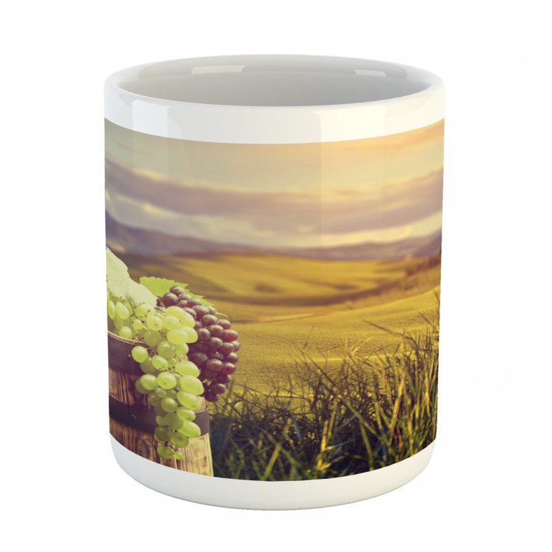 Italy Tuscany Vineyard Mug