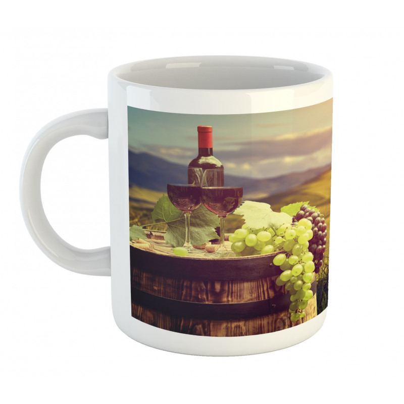 Italy Tuscany Vineyard Mug