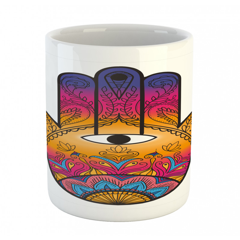 Mystical Colorful Lotus Mug