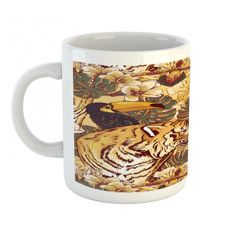 Tropical Bengal Toucan Mug