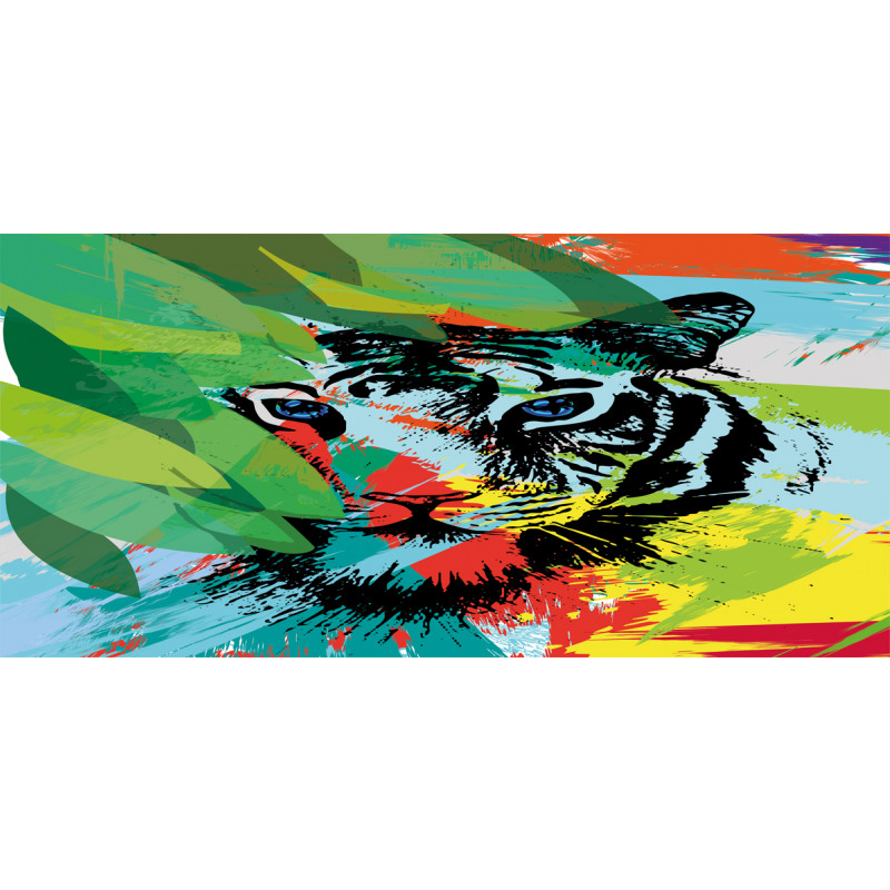 Abstract Bengal Tiger Mug