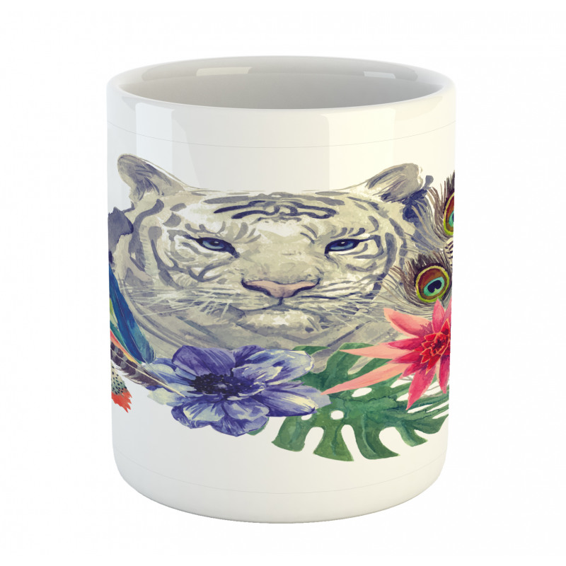 Retro Feline Cat Mug