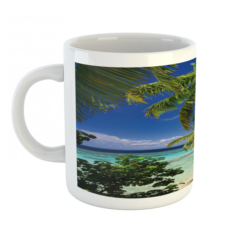 Maldives Palms Sky Mug