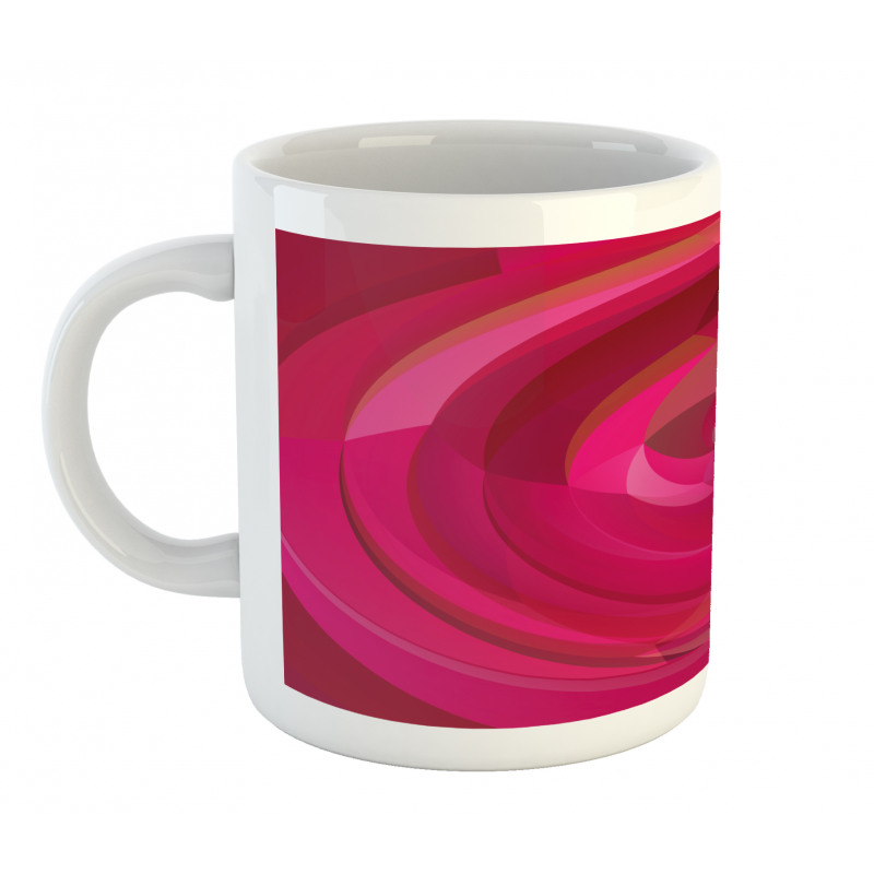 Abstract Swirls Shapes Mug