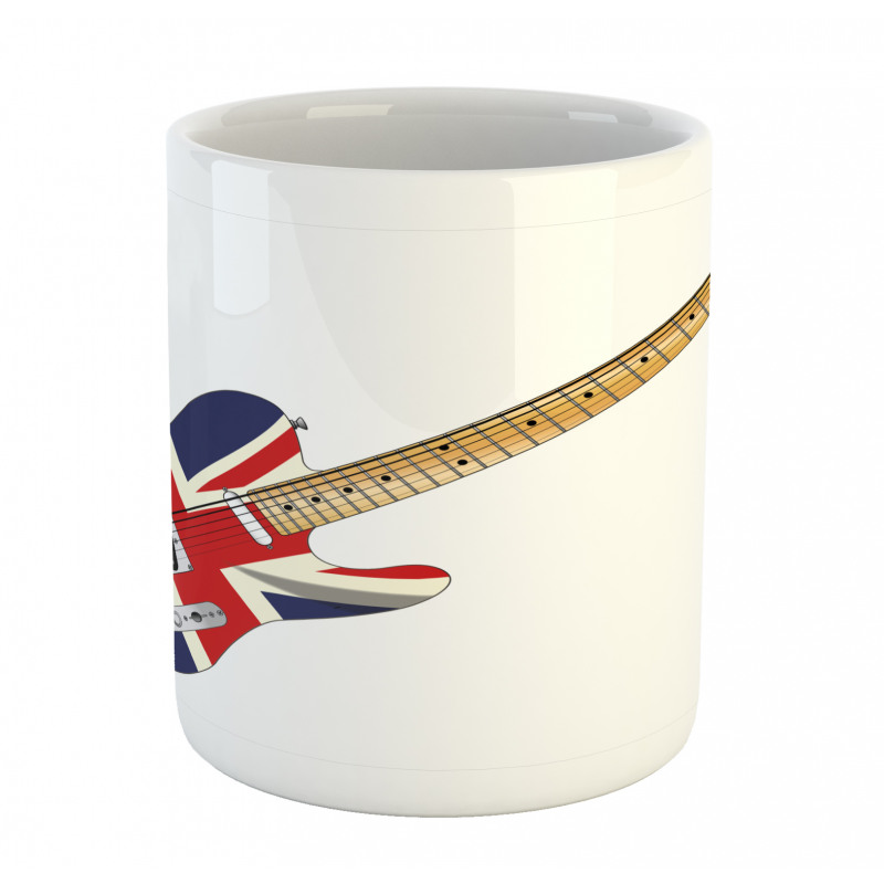 Electric Guitar Flag Mug